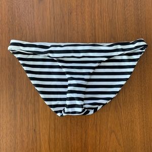 Mikoh swimwear stripe bikini bottom